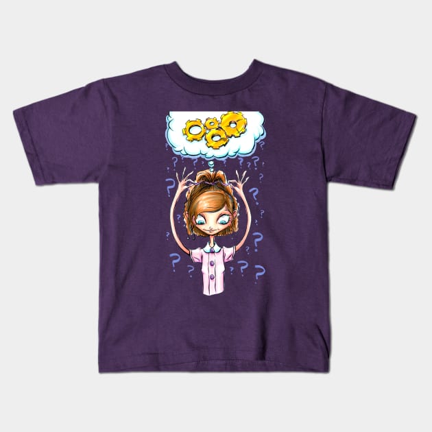 Violet Baudelaire - The Tinkerer Kids T-Shirt by obillwon